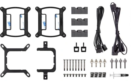 Система водяного охлаждения Thermaltake TH280 V2 ARGB Soc-AM5/AM4/1200/1700/1851 черный 4-pin 34.7dB Al+Cu Ret (CL-W375-PL14SW-A)