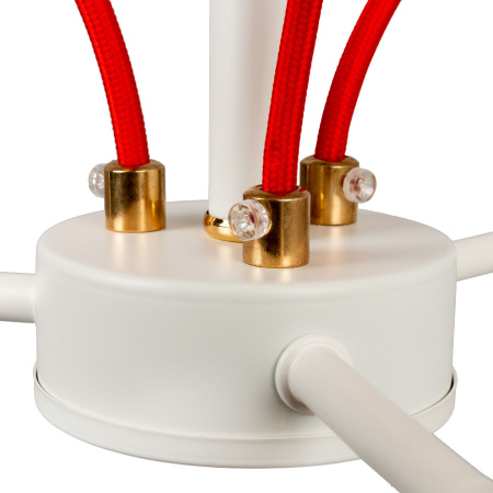 Люстра Hiper Siena H002-3 потолоч. белый/золотистый