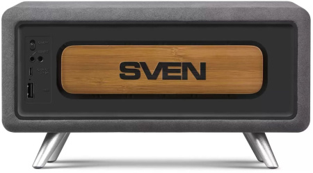 Колонка порт. Sven АС HA-930 дерево/черный 30W 1.0 BT/3.5Jack/USB 2200mAh