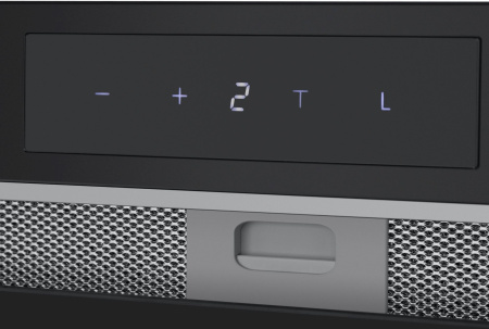 Вытяжка встраиваемая Maunfeld Fantasy Light 60 черный управление: сенсорное (1 мотор)