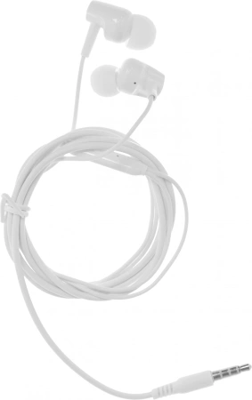 Гарнитура вкладыши Hoco M112 1.2м белый проводные