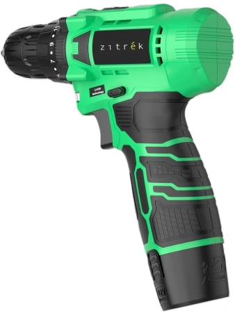 Дрель-шуруповерт Zitrek Green Li Plus аккум. патрон:быстрозажимной (083-1021)