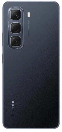 Смартфон Infinix X6882 Hot 50 256Gb 6Gb черный моноблок 3G 4G 2Sim 6.78" 1080x2460 Android 14 50Mpix 802.11 a/b/g/n/ac NFC GPS GSM900/1800 GSM1900 TouchSc Protect FM microSD max2048Gb