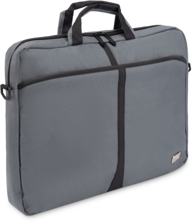 Сумка для ноутбука 17.3" PC Pet 600D серый нейлон (PCP-A1317GY)