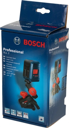 Нивелир лазерн. Bosch GLL 2 + MM2 2кл.лаз. 635нм цв.луч. красный 2луч. (0601063A01)