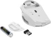 Мышь A4Tech Fstyler FG35S серебристый/белый оптическая 2000dpi silent беспров. USB 5but (FG35S USB SILVER)