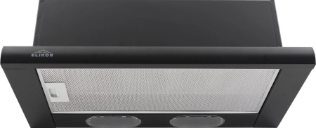Вытяжка встраиваемая Elikor Интегра 60П-400-В2Л черный управление: кнопочное (1 мотор)