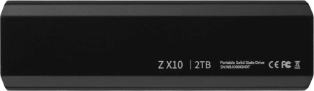 Накопитель SSD Netac USB-C 2TB NT01ZX10-002T-32BK ZX10 1.8" черный