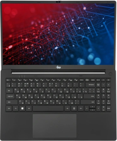 Ноутбук IRU Strato 15ALI Core i7 1255U 16Gb SSD512Gb Intel Iris Xe graphics 15.6" IPS FHD (1920x1080) Windows 11 Professional black 6000mAh (2059127)