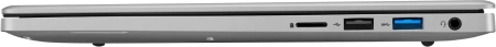 Ноутбук Osio FocusLine F140a-007 Ryzen 5 5500U 16Gb SSD512Gb AMD Radeon 14" IPS FHD (1920x1080) Windows 11 Home grey WiFi BT Cam 6000mAh