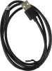 Кабель KingPrice KP-microUSB-2.4A-1m USB (m)-micro USB (m) 1м черный