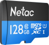 Флеш карта microSDXC 128Gb Class10 Netac NT02P500STN-128G-S P500 w/o adapter