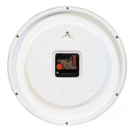 Часы настенные аналоговые Бюрократ WallC-R76P D29см белый (WALLC-R76P29/GOLD)