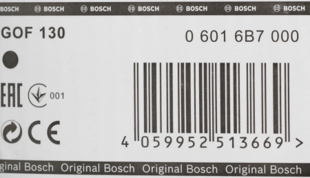 Фрезер Bosch GOF 130 1300Вт 28000об/мин макс.ход:55мм