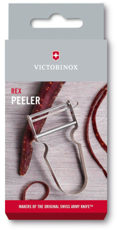 Овощечистка для овощей и фруктов Victorinox Rex серебристый карт.кор. (6.0900)