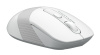 Клавиатура + мышь A4Tech Fstyler FG1010S клав:белый/серый мышь:белый/серый USB беспроводная Multimedia (FG1010S WHITE)