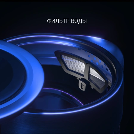 Чайник электрический Polaris PWK 1725CGLD 1.7л. 2200Вт серебристый матовый корпус: стекло/металл