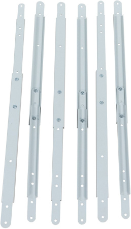 Стойка двухрамная NTSS (NTSS-2POR42U/600-1000) 42U 550ммx1000мм 600кг серый