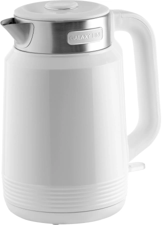 Чайник электрический Galaxy Line GL 0364 1.7л. 2200Вт белый корпус: нерж.сталь/пластик (7010103641)