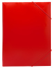 Папка на резинке Buro -PRB04RED A4 пластик кор.15мм 0.5мм красный