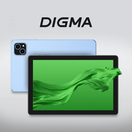 Планшет Digma Q8 SC9863A (1.6) 8C RAM3Gb ROM32Gb 8" IPS 1280x800 4G 2Sim Android 14 голубой 5Mpix 2Mpix BT WiFi microSD 128Gb 4500mAh