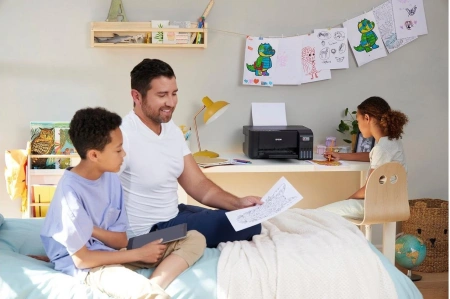 МФУ струйный Epson L3250 (C11CJ67508/503/523/418/519/412) A4 WiFi черный