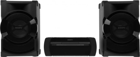 Минисистема Sony Shake-X10 черный 1200Вт/CD/CDRW/DVD/DVDRW/FM/USB/BT