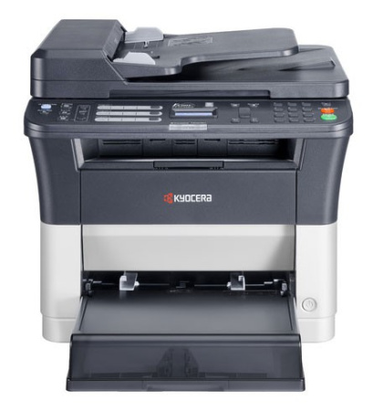МФУ лазерный Kyocera FS-1125MFP (1102M73RU0/1102M73RUV) A4 Duplex белый/черный
