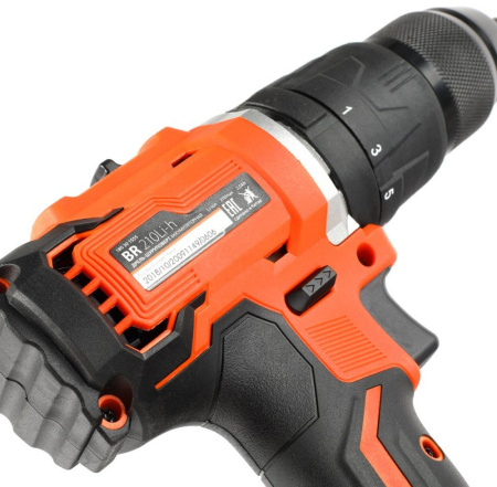 Дрель-шуруповерт Patriot BR 210Li-h аккум. патрон:быстрозажимной (кейс в комплекте) (180301555)