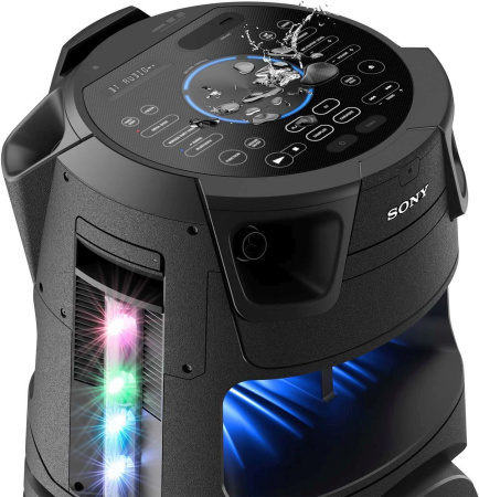 Минисистема Sony MHC-V73D черный/CD/CDRW/DVD/DVDRW/FM/USB/BT