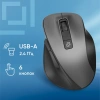Мышь Оклик 504MW черный оптическая (1600dpi) беспроводная USB