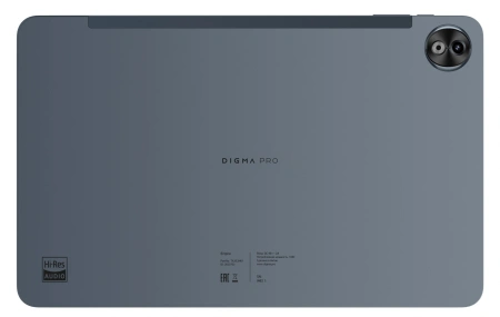 Планшет Digma Pro Empire G99 (2.2) 8C RAM8Gb ROM256Gb 12" In-Cell 2000x1200 4G 2Sim Android 14 серый 16Mpix 8Mpix BT WiFi microSD 2Tb 10000mAh