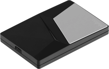 Накопитель SSD Netac USB-C 960Gb NT01Z7S-960G-32BK Z7S 2.5" черный