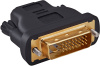 Адаптер Buro BHP RET ADA_HDMI-DVI DVI-D (m) HDMI (f) черный