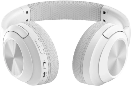 Гарнитура мониторные A4Tech Fstyler BH220 белый беспроводные bluetooth (BH220 WHITE)