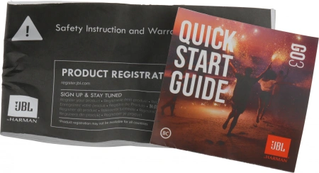 Колонка порт. JBL GO 3 белый 4.2W 1.0 BT (JBLGO3WHT)