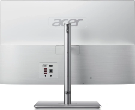 Моноблок Acer Aspire C27-195ES 27" Full HD Core Ultra 5 125U (1.3) 16Gb SSD512Gb Graphics CR Windows 11 Professional GbitEth WiFi BT 65W клавиатура мышь Cam серебристый 1920x1080