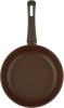 Сковорода Rondell Bruno RDA-1692 круглая 26см покрытие: Xylan Plus ручка несъемная (без крышки) коричневый