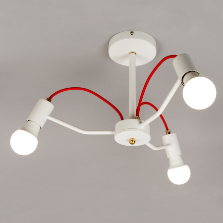 Люстра Hiper Siena H002-3 потолоч. белый/золотистый