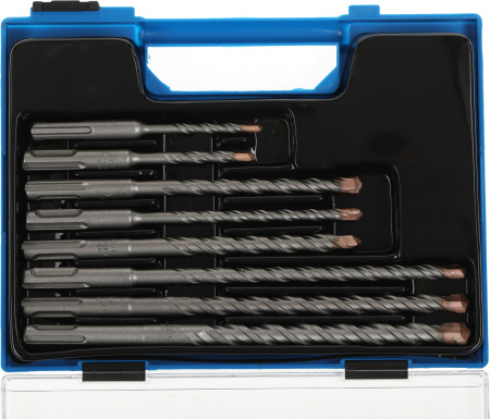 Набор буров Зубр 29314-H8 по бетону/кирпичу/камню (8пред.) для перфораторов