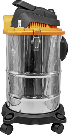 Строительный пылесос Вихрь СП-1500/20А 1500Вт (уборка: сухая/влажная) серебристый