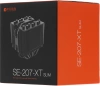 Устройство охлаждения(кулер) ID-Cooling SE-207-XT SLIM Soc-AM5/AM4/1151/1200/2066/1700 черный 4-pin 15-35dB Al+Cu 220W 760gr Ret
