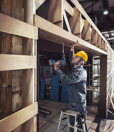 Дрель-шуруповерт Bosch GSB 18V-50 аккум. патрон:быстрозажимной (06019H5106)