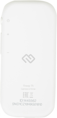 Плеер Hi-Fi Flash Digma T5 16Gb белый/1.54"/FM/microSDHC