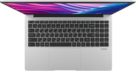 Ноутбук Digma EVE C5801 Celeron N4020 8Gb SSD256Gb Intel UHD Graphics 600 15.6" IPS FHD (1920x1080) Windows 11 Professional silver WiFi BT Cam 5000mAh (DN15CN-8CXW03)