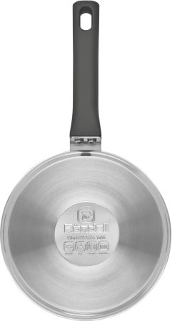 Ковш Rondell Quadro RDS-1595 1.3л. d=16см (с крышкой) стальной