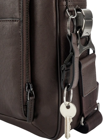 Сумка мужская Piquadro Black Square CA2849B3/TM темно-коричневый натур.кожа