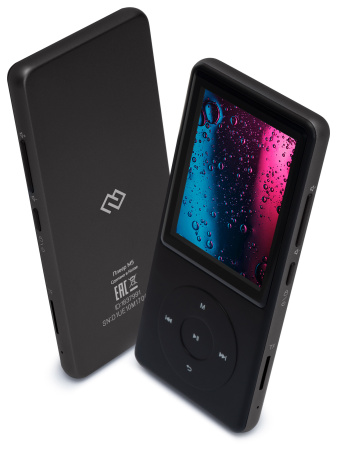 Плеер Hi-Fi Flash Digma M5 BT 32Gb черный/2.4"/FM/microSD/microSDHC/clip