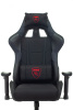 Кресло игровое Zombie Thunder 1 черный/карбон ткань/эко.кожа с подголов. крестов. пластик