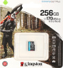 Флеш карта microSDXC 256Gb Class10 Kingston SDCG3/256GBSP Canvas Go! Plus w/o adapter